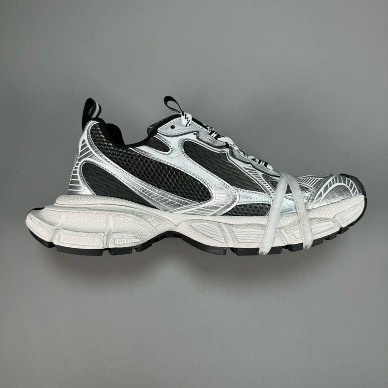 Original Box High-End Version Paris New 3XL Men's B-Brand Distressed Dirty Dad Shoes Height-Increasing Runway Sneakers