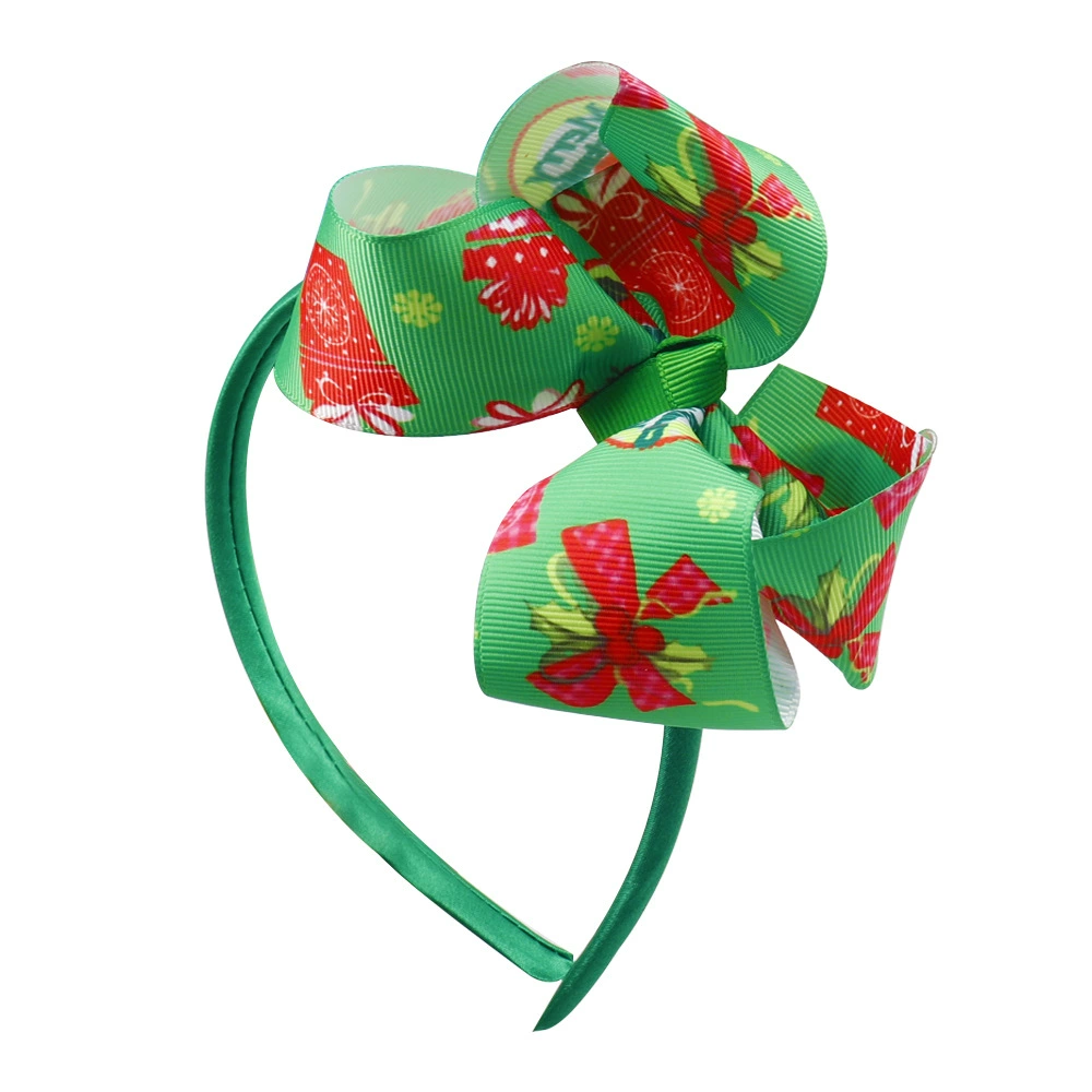 Children's hairgrip with bow, Christmas headband, cute hair accessory, European style, dress up