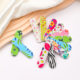 Double-sided printing nail file scrub onion powder polishing nail tools to remove dead skin nail rubbing strip polishing strip sand strip