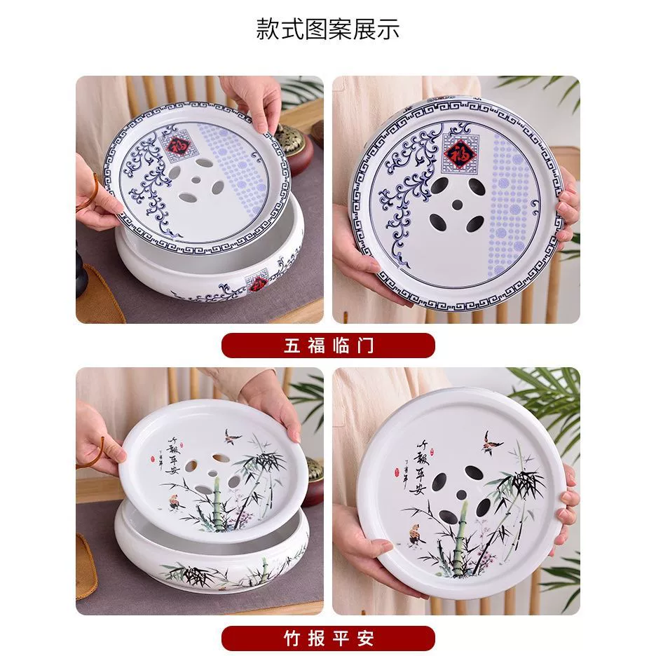 Tea set, teapot, ceramic tea cup, Chinese style, simple and elegant design