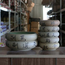 新款年宵花盆水培植物陶瓷花盆水仙花盆青釉中国风花卉大陶瓷盆