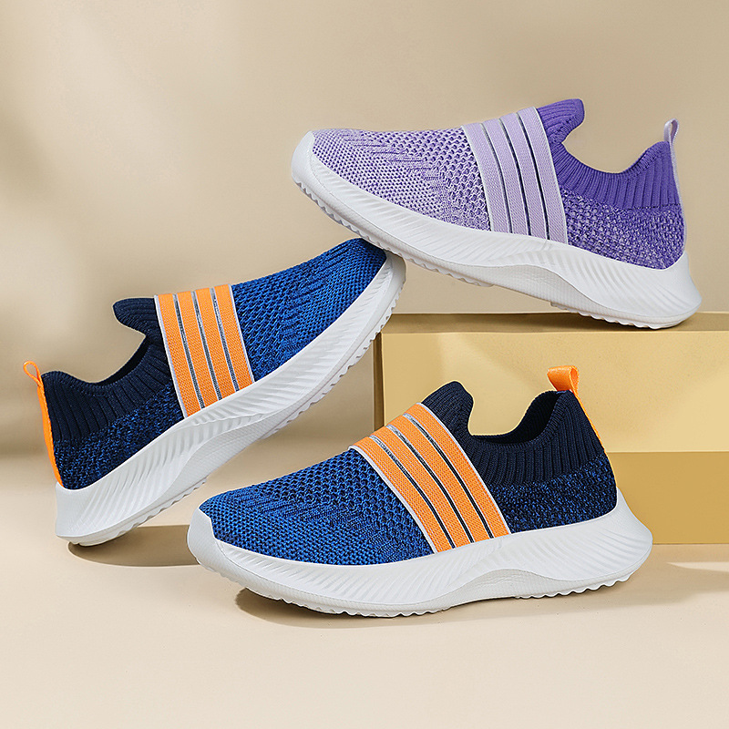 Zapatos para niños Primavera y otoño 2025 nuevos zapatos deportivos para niños de mediana edad para niños