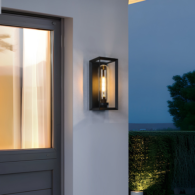Simple Modern Outdoor Waterproof Wall Lamp Villa Exterior Wall Door Aisle Balcony Terrace Outdoor Courtyard Lamp Rainproof Simple Modern Outdoor Waterproof Wall Lamp Villa Exterior Wall Door Aisle Balcony Terrace Outdoor Courtyard Lamp Rainproof