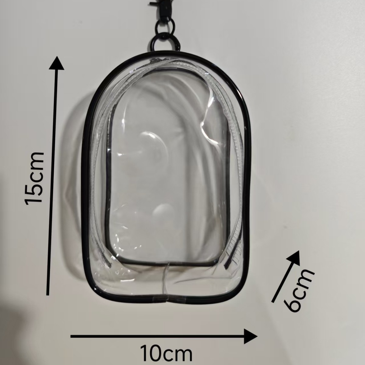 15cm Warehouse Bag Labubu Bubble Mart Baby Bag Pvc High Transparent Stereo Baby Bag Hand-Made Blind Box Display Box