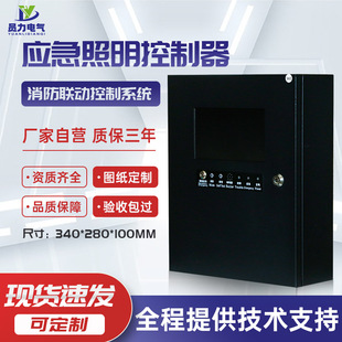 Emergency lighting controller wall-mounted intelligent fire evacuation system emergency lighting centralized power supply factory direct supply