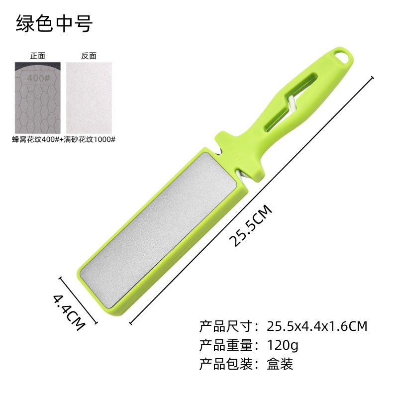 陽江メーカー卸売り金刚砂両面砥石400目家庭用包丁快速刃神器砥石|undefined