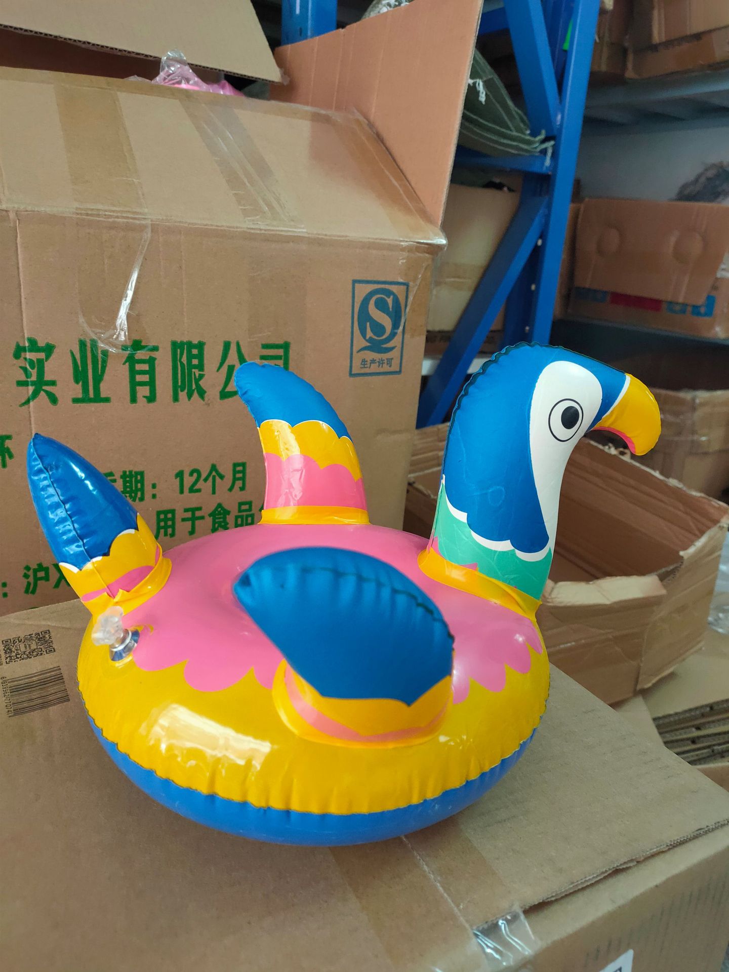 Portavasos inflable unicornio Piña Sandía de coco pato Cisne Portavasos flotante portavasos suministros de agua