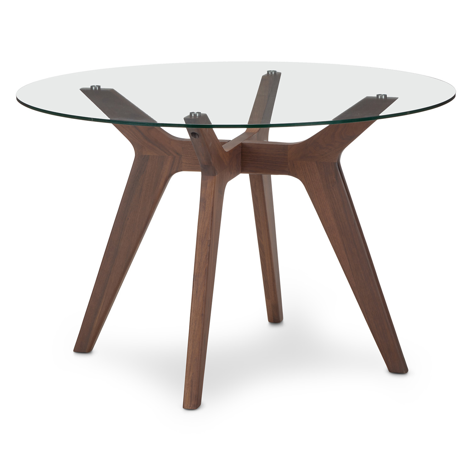 Mesa de comedor de vidrio templado de exportación, mesa de madera maciza de lujo ligero, de alta gama, mesa de comedor y silla de comedor minimalista moderna, mesa de comedor image 4