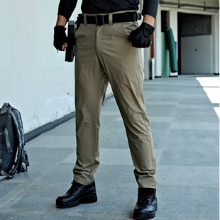 New Spot Quick-drying Stretch Pants Commuter Business Cargo Pants Outdoor Thin Climber Pants for Men