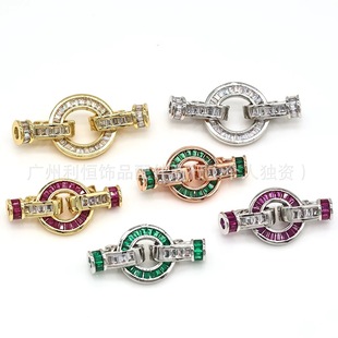 ��ɫ18K����育�ɫ�ʯ�A�θ߼������������B�ӿ�diy�Ʒ���
