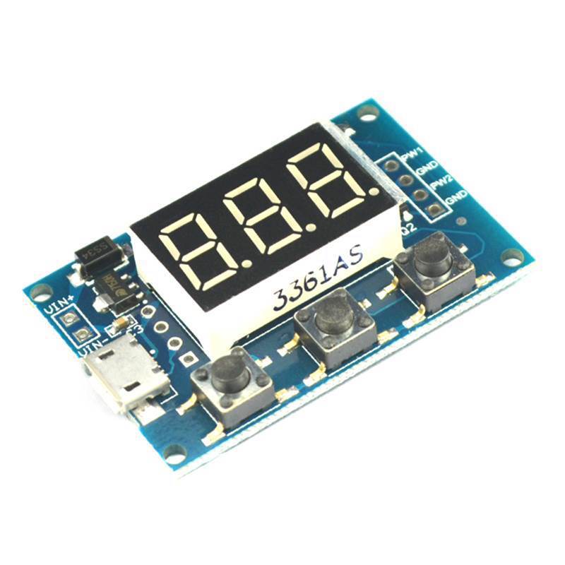 2路PWM脉冲频率占空比可调模块方波矩形波信号发生器步进电机驱动