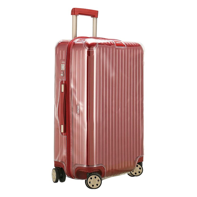 Entrega transfronteriza adecuada para el caso de Rimowa cubierta protectora de viaje espesado PVC caso transparente cubierta protectora rmow