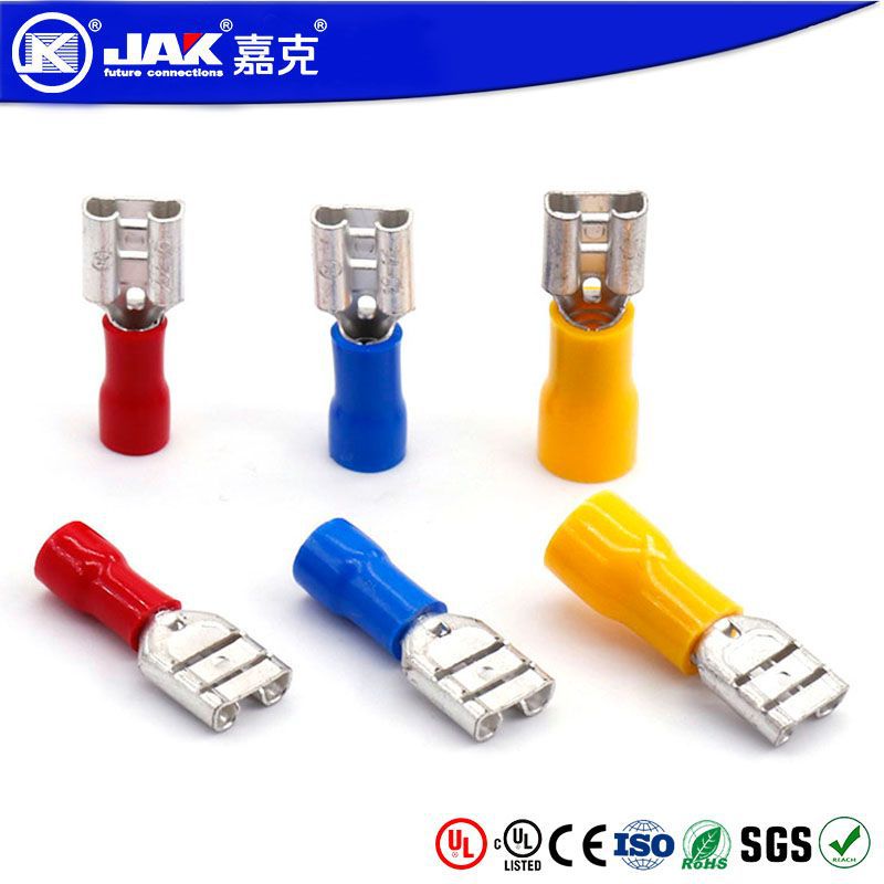 FDFD FDD MDD预绝缘公母对插端子 冷压端子对接端头 插簧插片线耳