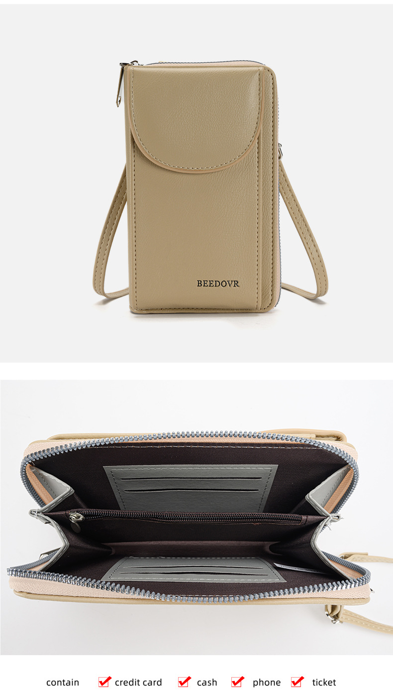 2024 nuova borsa a tracolla monospalla minimalista da donna per cellulare, tendenza borsa piccola verticale alla moda_voghion.com