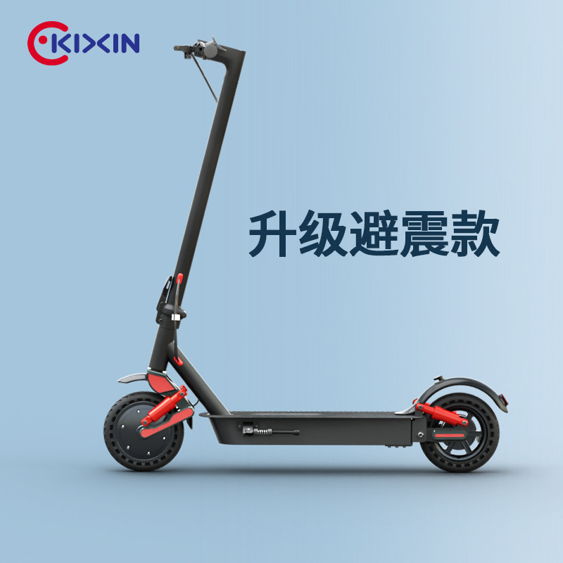 HX scooter eléctrico D06 scooter para adultos amortiguador scooter de aleación de aluminio scooter batería de litio portátil