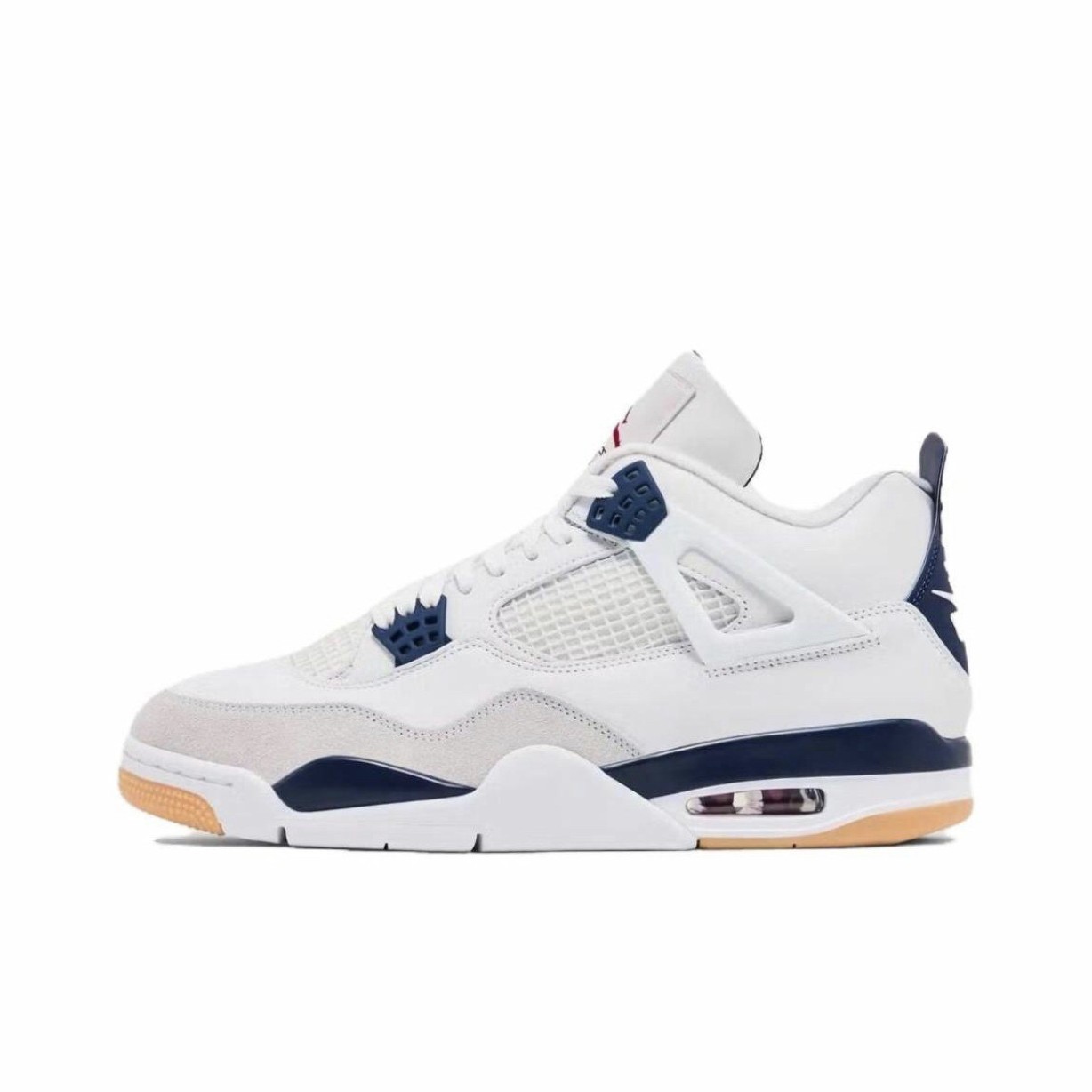 Putian Chunyuan AJ4 zapatos de baloncesto marrón naranja negro amarillo rayos eléctricos masculinos y femeninos clásicos Jiao4 Zhongyuan zapatos de baloncesto para hombres y mujeres