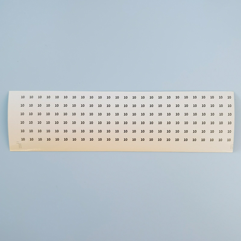 サークル番号デジタルステッカー透明黒字サイズデジタルライブラウンドpvc 5mmステッカーリングブレスレット|undefined