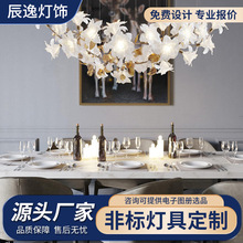 非标工程吊灯网红别墅复式旋转楼梯灯客厅餐厅灯卧室设计师灯