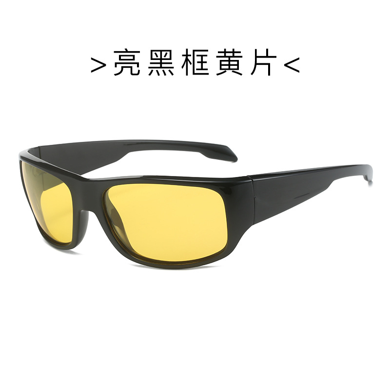 Las nuevas gafas de sol de ciclismo para deportes al aire libre de la fábrica de Ouguang, gafas de sol transfronterizas europeas y americanas, espejo de conducción de marco completo al por mayor