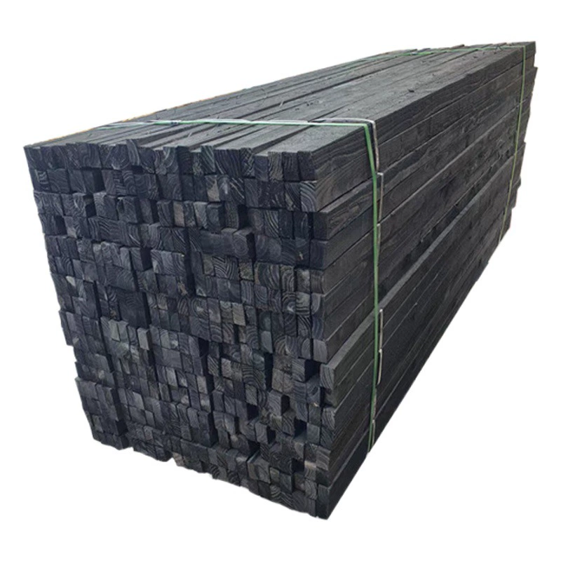 Подушка воздуховода Деревянное оборудование Масл-погруженная Подушка Дерево, устойчивый к давлению Антикоррозийная Асфальтовая труба Опора для полиэтиленовых труб деревянная квадратная полоса Полиуретановая подушка Дерево