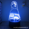 The Avengers, night light, creative touch table lamp for bed, lantern, 3D, creative gift, remote control, 16 colors