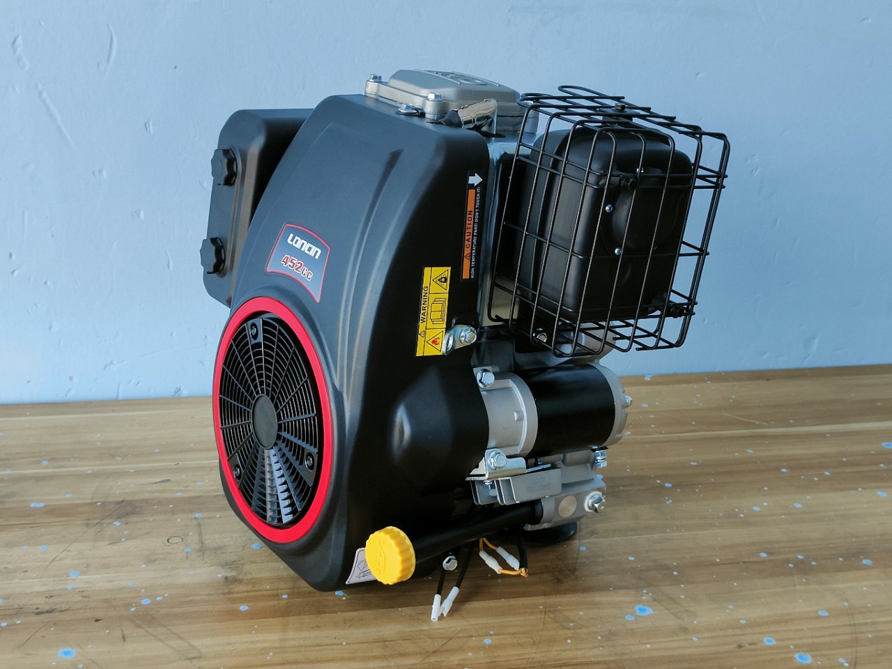 Longxin LC1P92F-1 Vertical Axis Gasoline Engine 452cc16 Horsepower Line Removal Machine Remote Control Lawn Machine