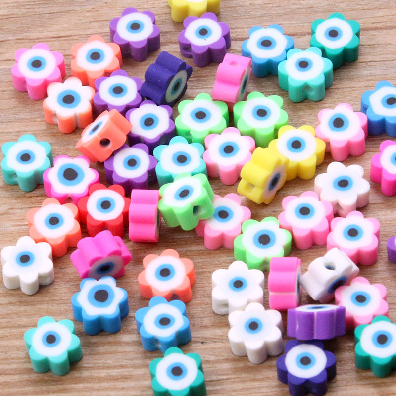 27 color mezclado suave cerámica Punch pieza animal fruta amor perlas DIY niños collar pulsera