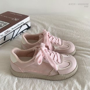 Zapatos de entrenamiento retro de la mujer versátiles zapatos de skate de nicho de verano 2025, nuevos zapatos blancos casuales cómodos zapatos de skate de mujer