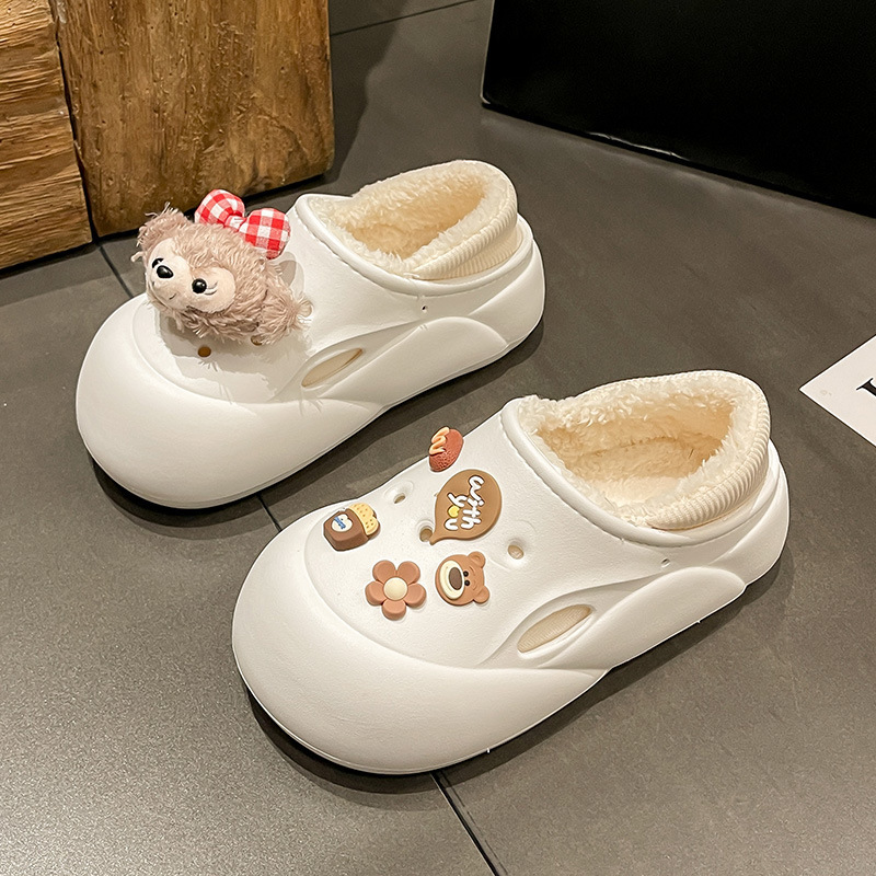 綿のスリッパの女性の冬の秋のタイプの綿のスリッパは汚れに耐えます。|undefined