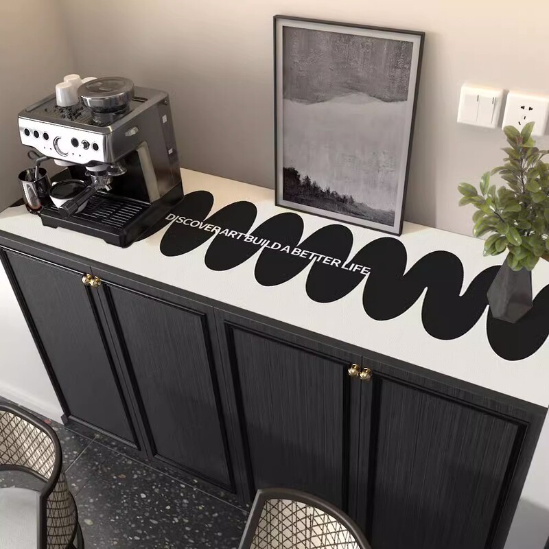 Light Luxury Entrance Cabinet Mat Sideboard Cabinet Countertop Protection Mat TV Cabinet Waterproof Table Mat Shoe Cabinet Anti-Dirty Mat