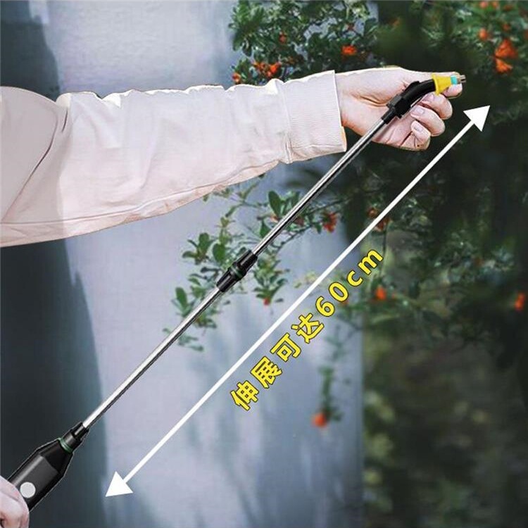 Complete Collection of Electric Spray Gun Accessories, Spray Bottle-Shaped Handle, Telescopic Rod, Water Pipe with Filter, Garden Sprinkler, Copper Nozzle