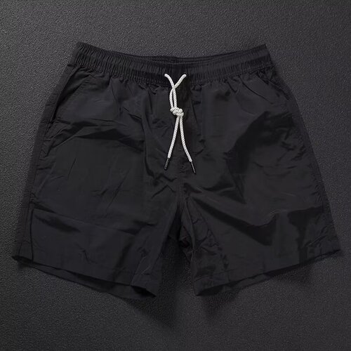 Men's denim shorts summer American style shorts, men's thin loose plus-size athletic casual five-pocket pants