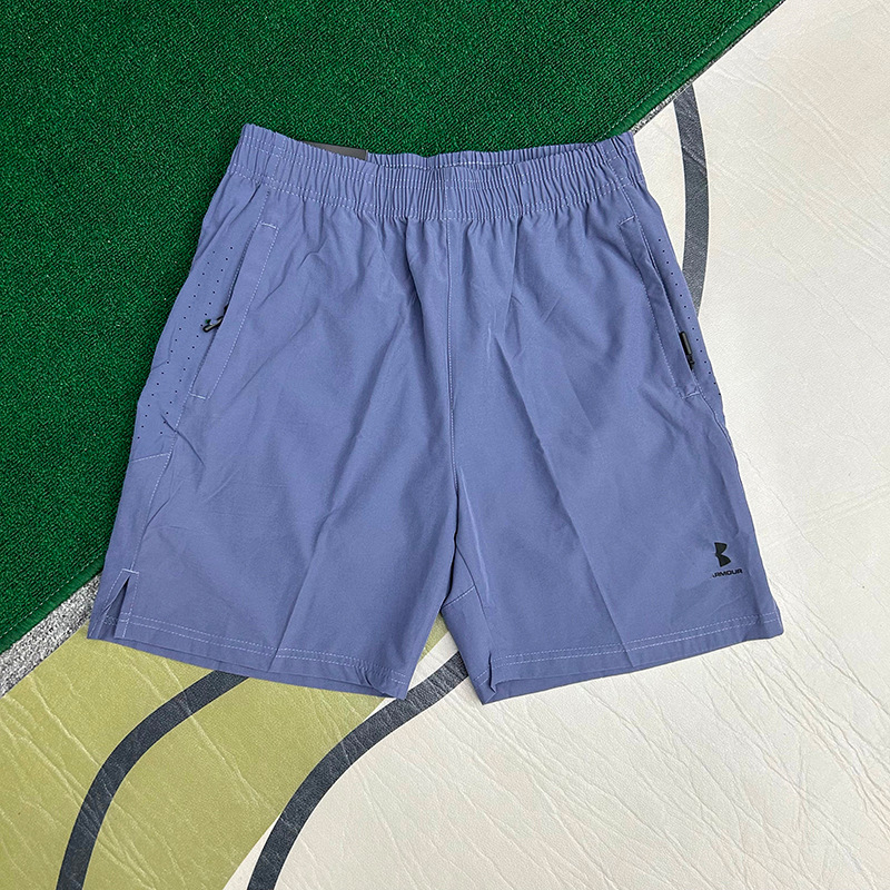 Nuevos pantalones cortos deportivos de hielo, entrenamiento de verano, carrera, atletismo, acondicionamiento físico relajado, ventilación, secado rápido, pantalones casuales para hombres