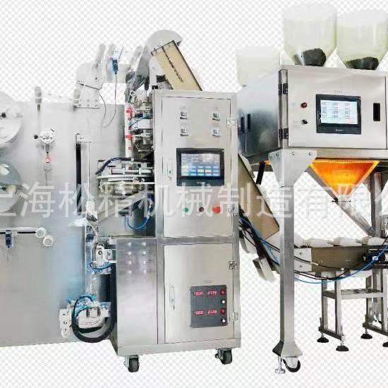 供应尼龙包内外袋茶叶包装机 SJ-B06-WD三角袋泡茶包装机器 上海