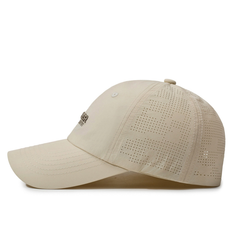 Summer Hiking Mesh Quick-dry Baseball For Men, Perforated Breathable Fashion Sun Hat, Women's Sports Cap_voghion.com