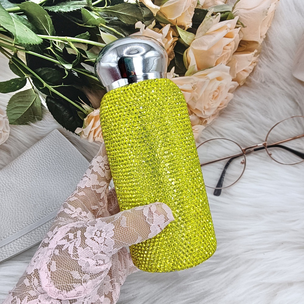 레몬 옐로우 보온병 컵