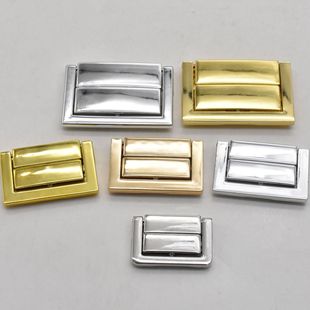Direct-Operated Zinc Alloy Square Lock, Japanese Lock, Wooden Box, Paper Box Lock, Wine Box, Jewelry Box, Die-Cast Zinc Alloy Lock