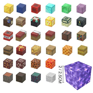 Магнитный конструктор Minecraft DIY развивающие кубики