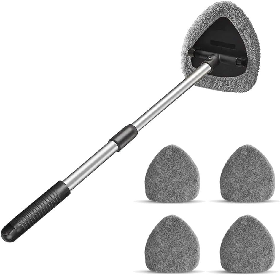Qìchē – Car cleaning tools Car Windshield - gray-1-pentagon-plastic-part-5-cloth-covers