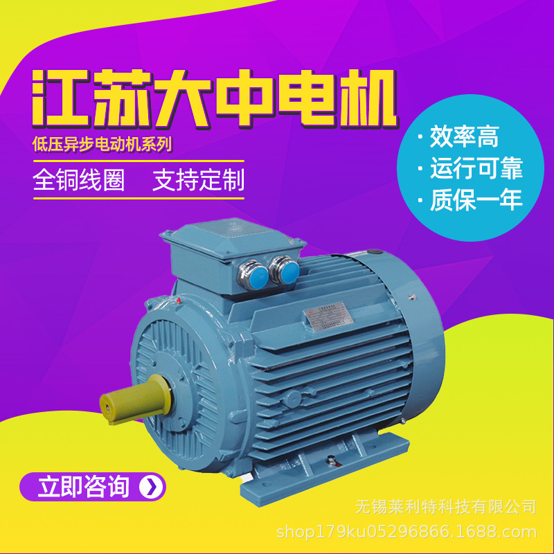Jiangsu Dazhong Motor Ye4P Series Second-Level Energy-Efficiency Variable Frequency Speed-Regulating Low-Voltage Three-Phase Asynchronous Motor Direct Supply from the Manufacturer