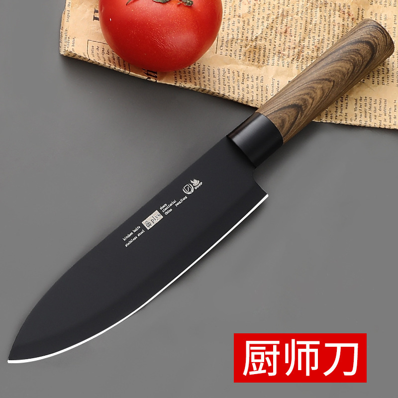 Kit completo de cuchillos de cocina 2 - en - 1 cuchillo de cocina hogar afilado cuchillo de cocina de acero inoxidable cuchillo de corte