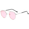 Fashionable metal sunglasses, marine glasses solar-powered, 2021 collection, European style