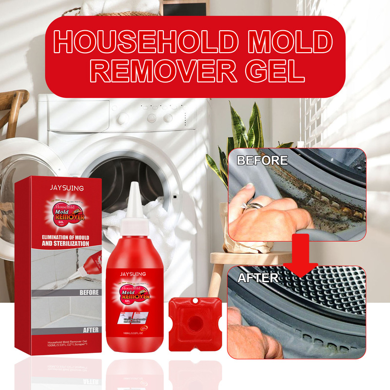 Jaysuing Mold Remover Gel - Cleans mold stains on kitchen, refrigerator, bathroom walls, and tiles Jaysuing Mold Remover Gel - Cleans mold stains on kitchen, refrigerator, bathroom walls, and tiles