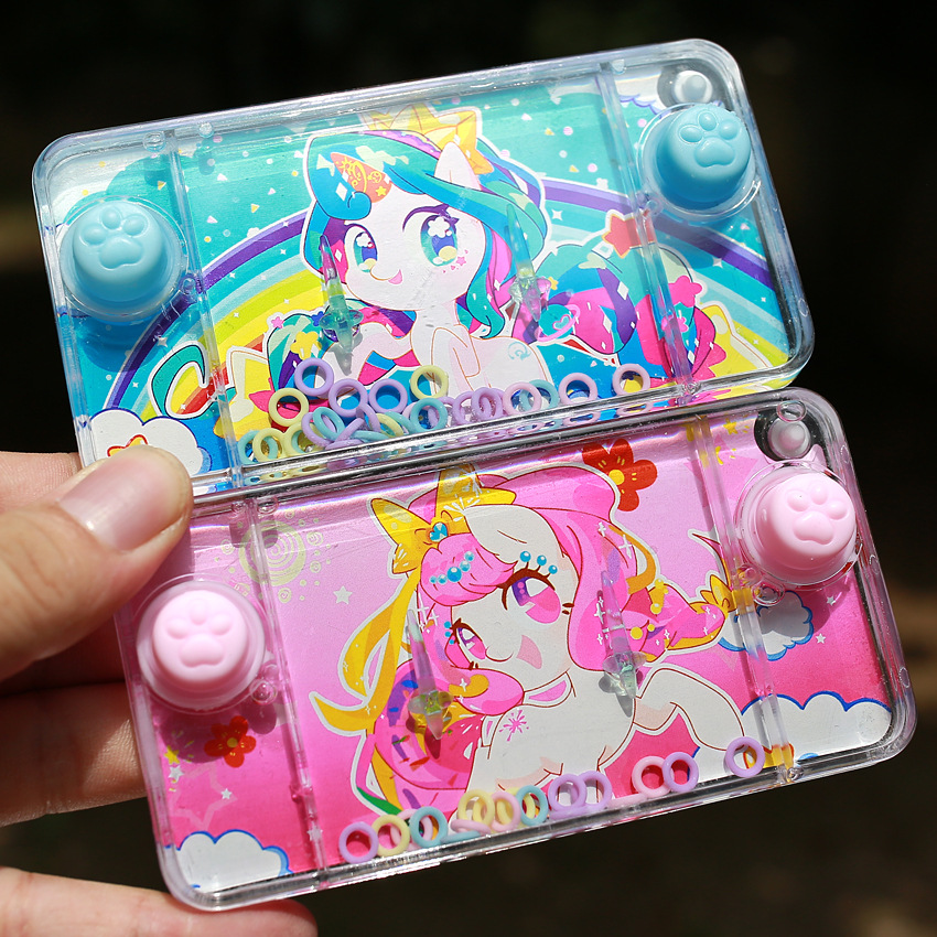 Children's Educational Water Ring water machine handheld water ring game post-90s game machine childhood nostalgic toys