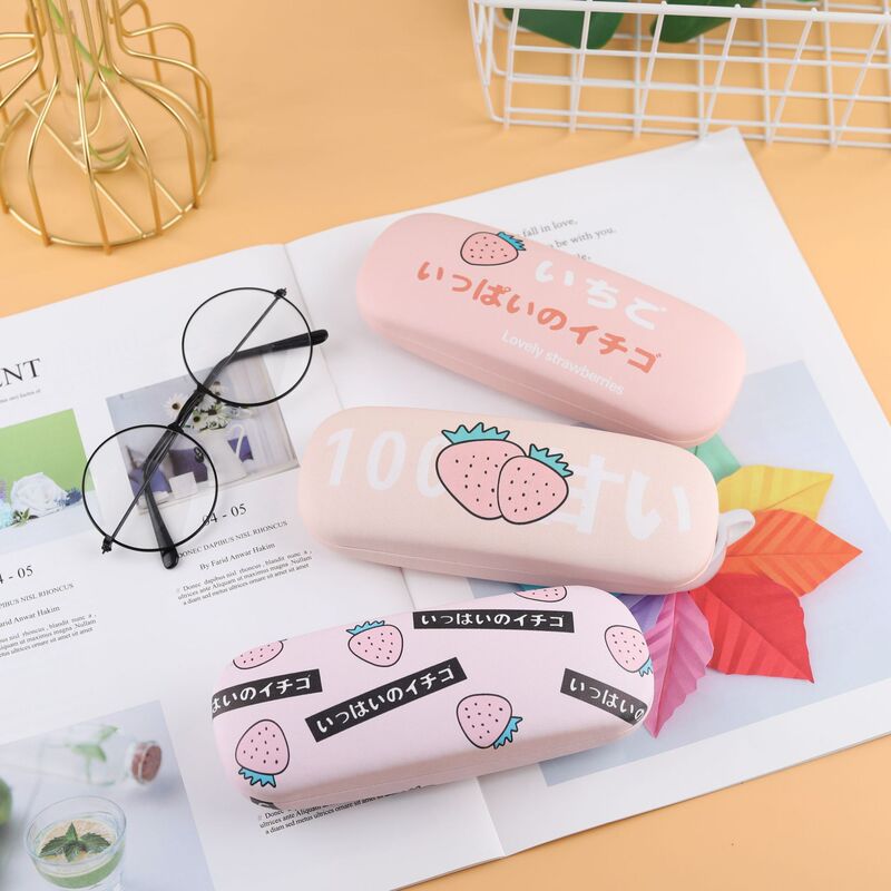 Korean Fresh Style Glasses Case Cartoon Fashion Cute Myopia Simple Literary Retro Portable Unisex Storage Korean Fresh Style Glasses Case Cartoon Fashion Cute Myopia Simple Literary Retro Portable Unisex Storage
