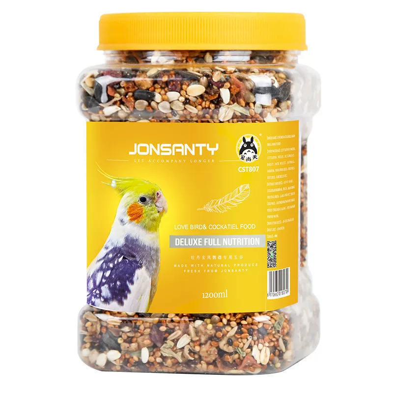 Parrot Birds Food Birds Feed Small and Small Feed Birds Food Skin Feed Peony Xuanfeng Feed