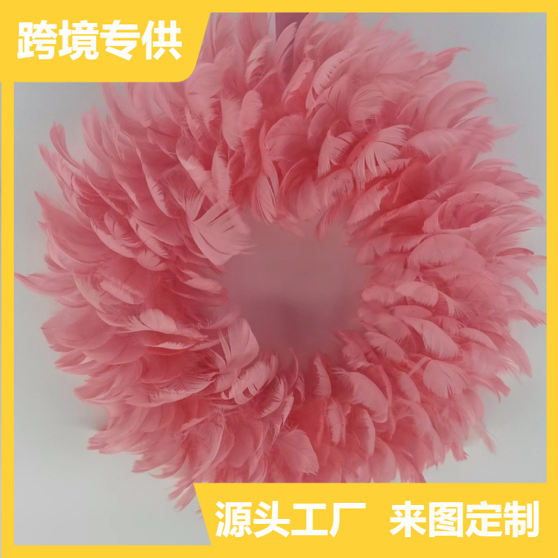 Cross-Border Customized Feather Christmas Wreaths Home Decoration Wreaths Luminous Decorations Door Hangings Christmas Decorations Cross-Border Customized Feather Christmas Wreaths Home Decoration Wreaths Luminous Decorations Door Hangings Christmas Decorations