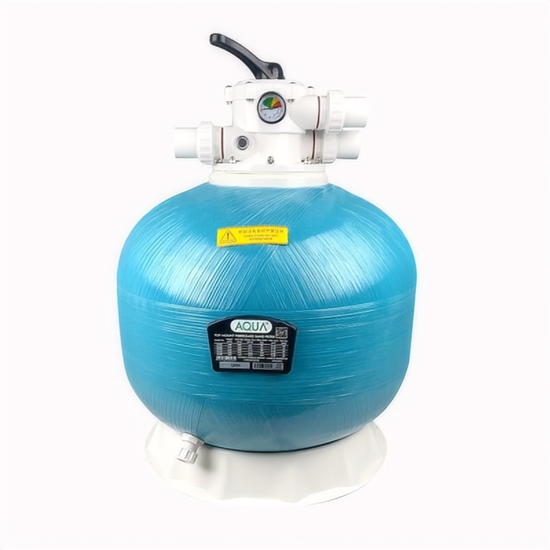 AQUA Aike piscina tanque de arena filtro de agua circulante equipo de tratamiento de peces estanque de baño cuarzo arena superior Tanque de Arena