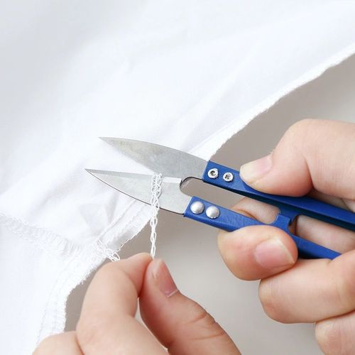 U-shaped embroidery scissors, V-shaped household scissors for cutting threads, mini sewing clothing cross-stitch scissors wholesale