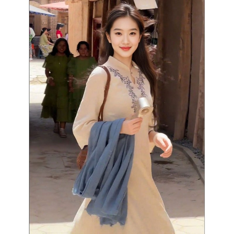 新中式女装国风气质高级感连衣裙女2025夏季新款今年流行爆款裙子|undefined